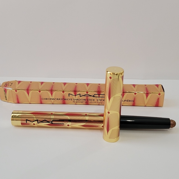 MAC Chromacrayon Shadow Stick • BUBBLEGLAM• 0.05 oz • NIB • Cream Eyeshadow - Picture 2 of 6